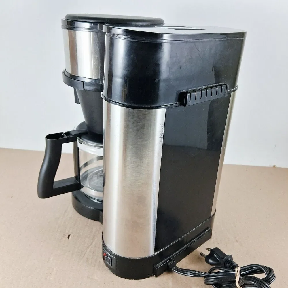 BUNN Coffee Maker Velocity 10-Cup Speed Brew Black Stainless NHS-B
